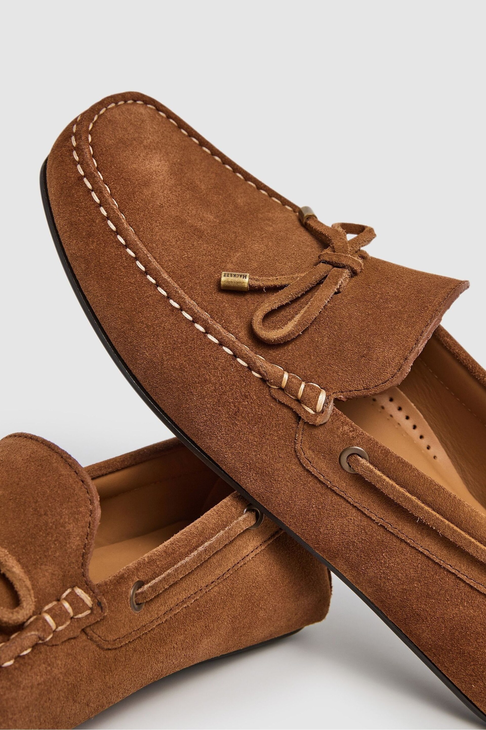 Hackett London Men Regular Brown Shoes - Image 6 of 6