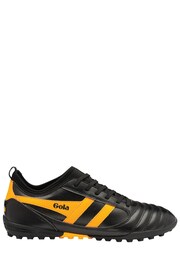 Gola Black Mens Ceptor Turf Microfibre Lace-Up Football Boots - Image 1 of 5