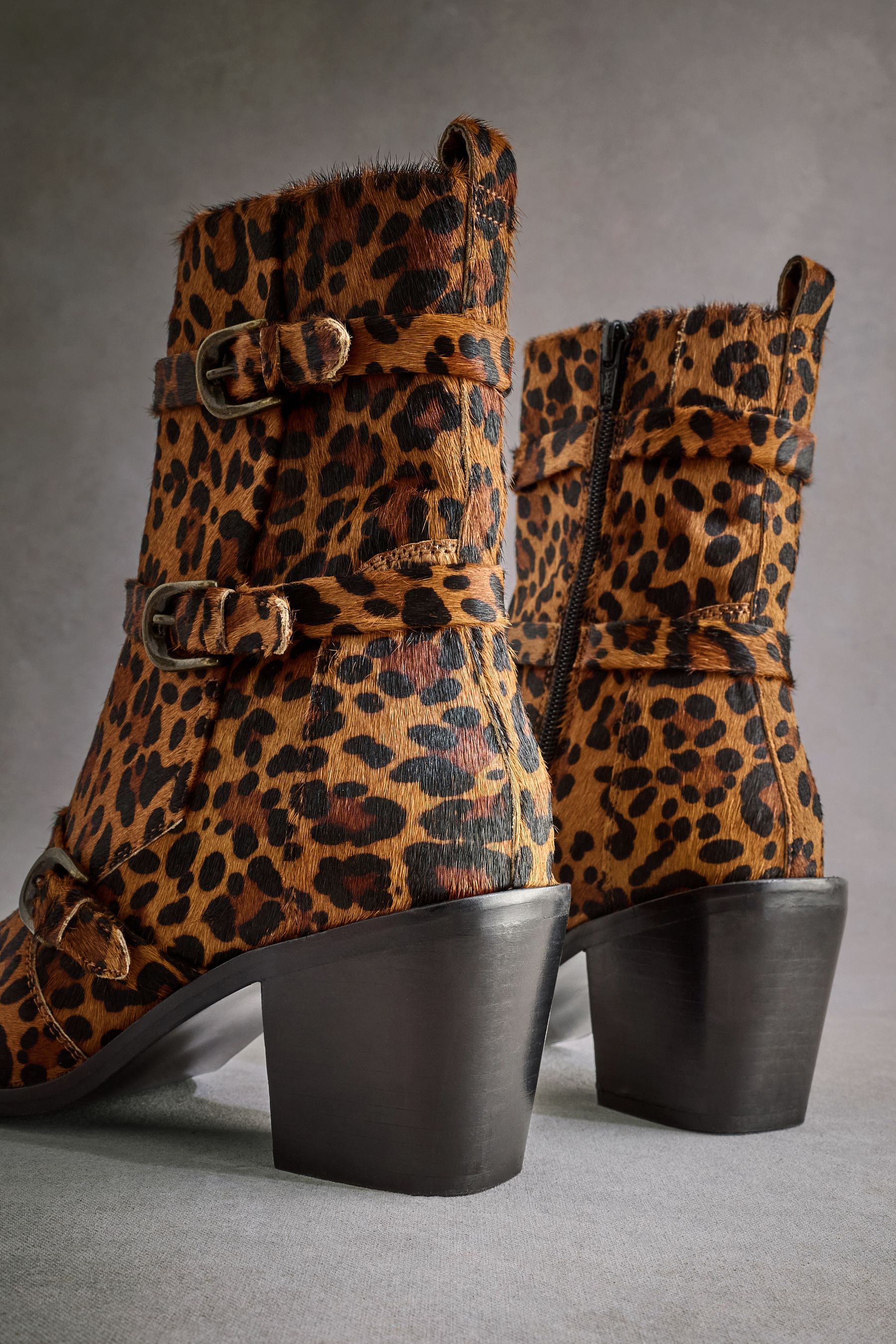 Tabitha simmons leopard boots sales