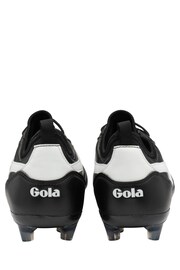 Gola Black/White Mens Ceptor MLD Pro Microfibre Lace-Up Football Boots - Image 3 of 5