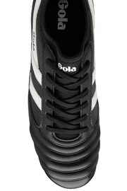 Gola Black/White Mens Ceptor MLD Pro Microfibre Lace-Up Football Boots - Image 4 of 5