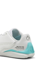 Puma White Kids Mercedes-AMG Petronas Formula 1 Drift Cat Decima Unisex Motorsport Shoes - Image 5 of 6