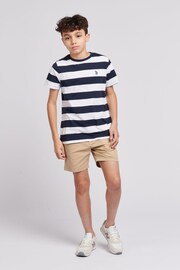 U.S. Polo Assn. Boys Blue Classic Stripe T-Shirt - Image 3 of 6