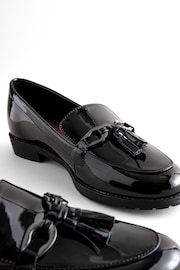 Black Forever Comfort® Tassel Slim Loafers - Image 5 of 8