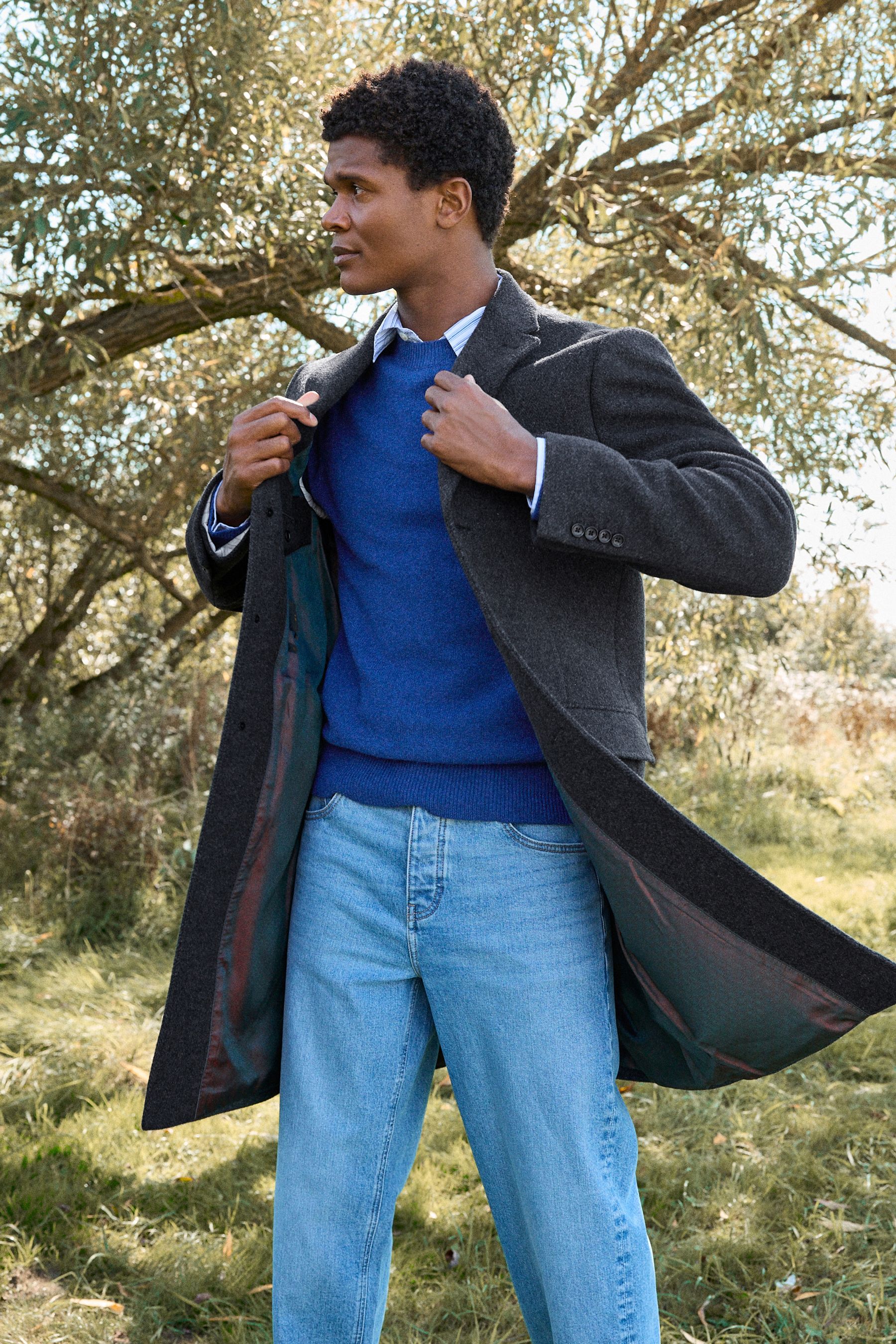 Charcoal winter coat outlet