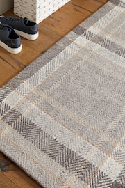 Grey Barton Check Runner - Image 4 of 6