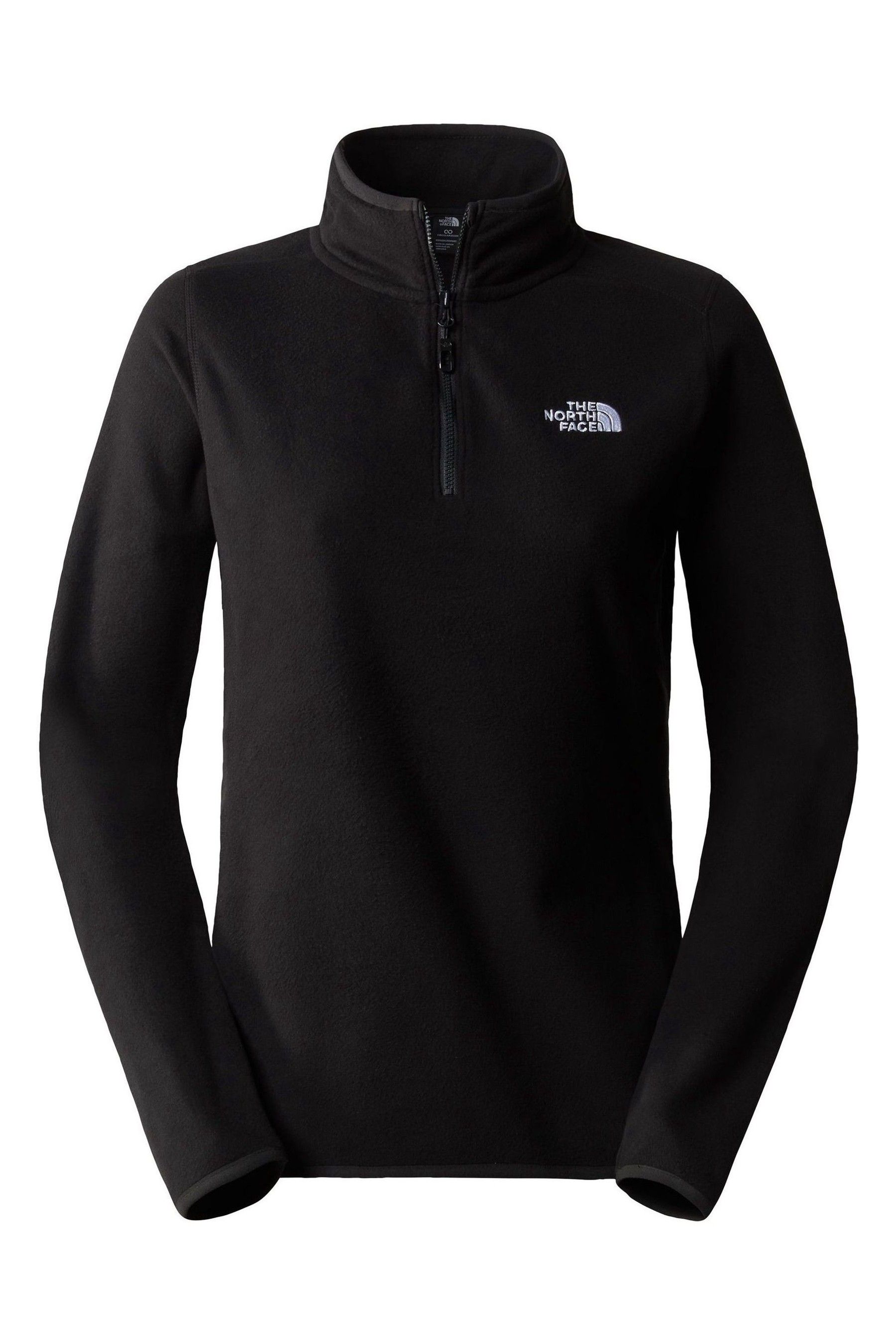 Buy The North Face Black Glacier Quarter Zip Fleece from Next Canada