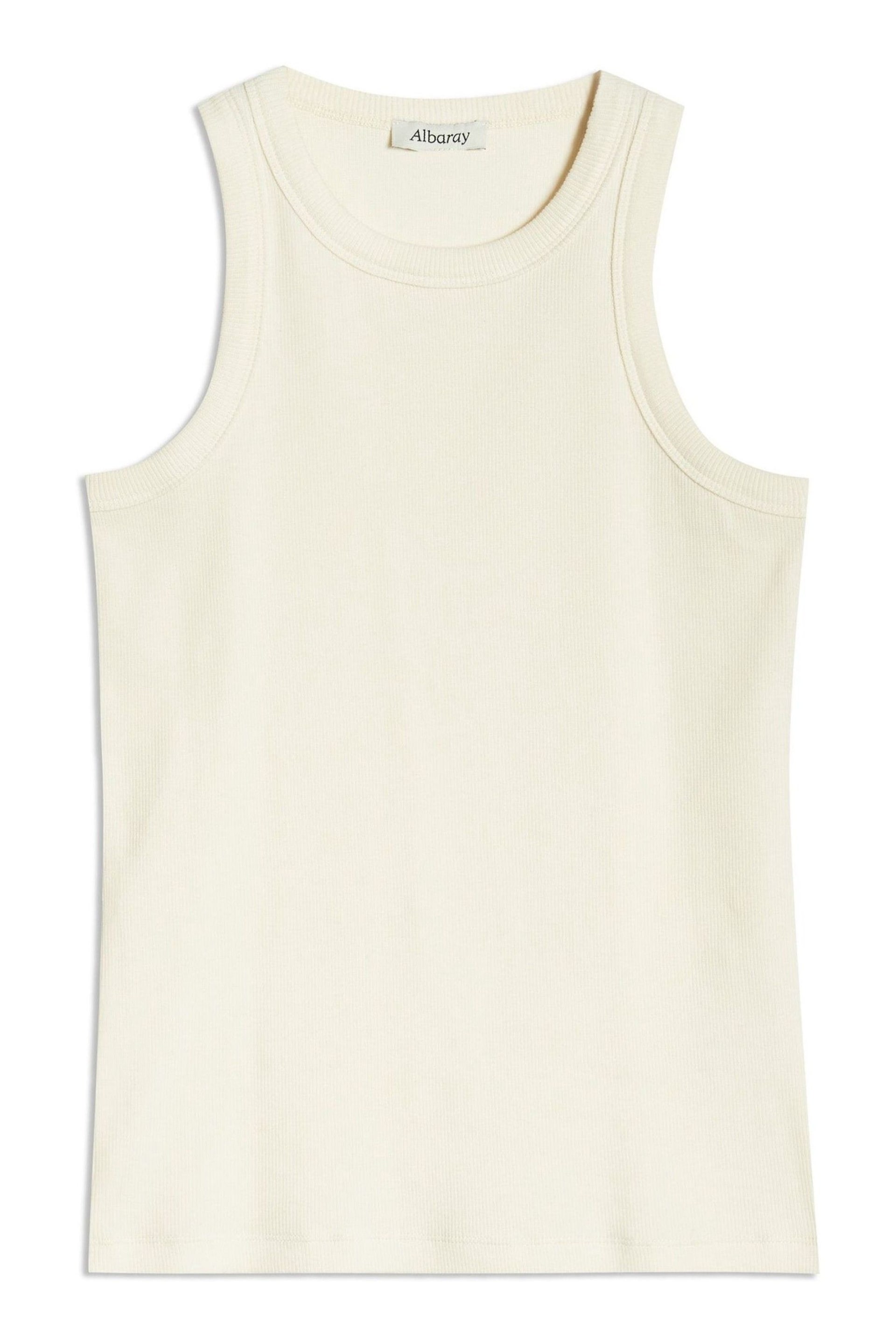 Albaray Cream High Neck Vest - Image 4 of 4
