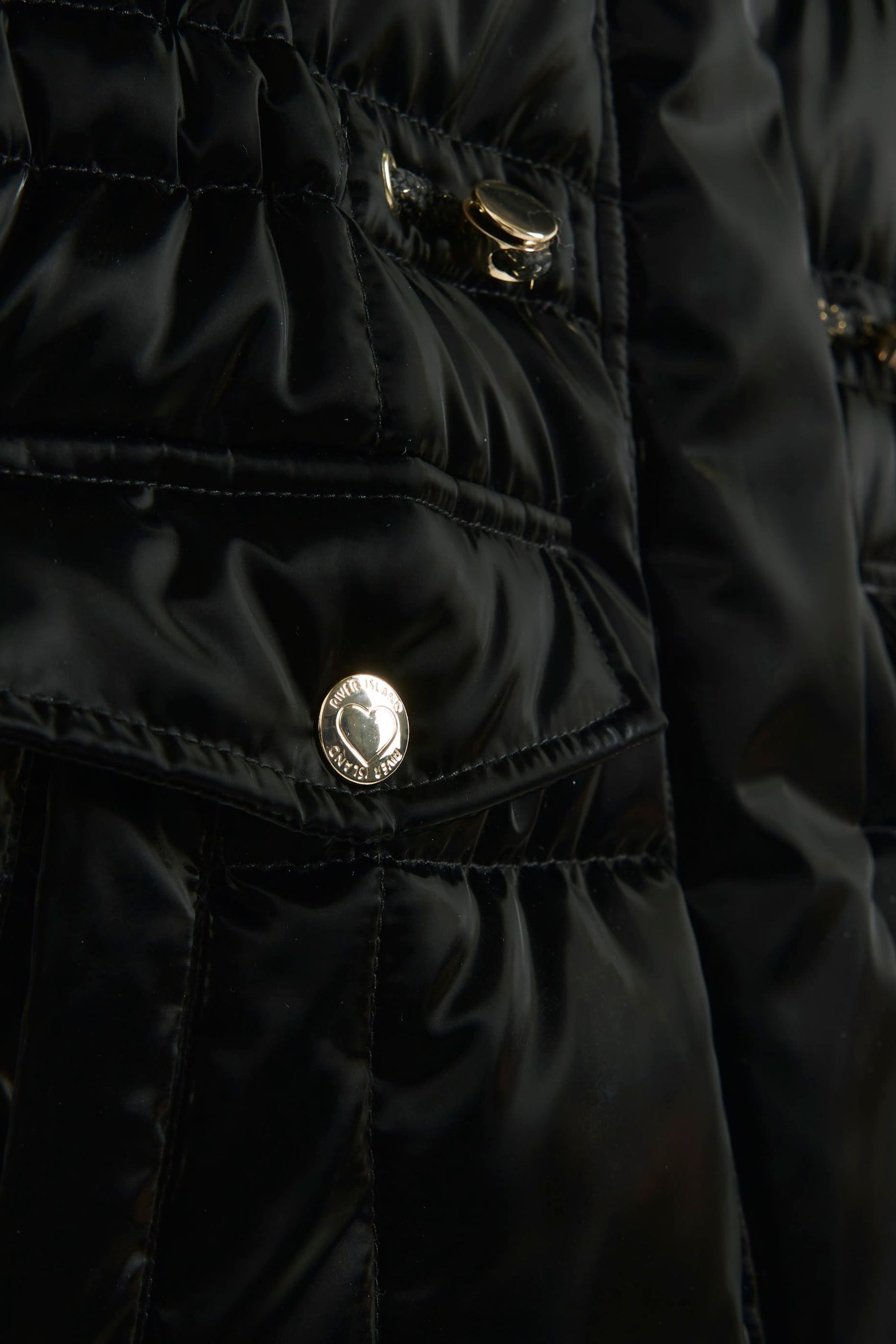 River island high shine jacket discount