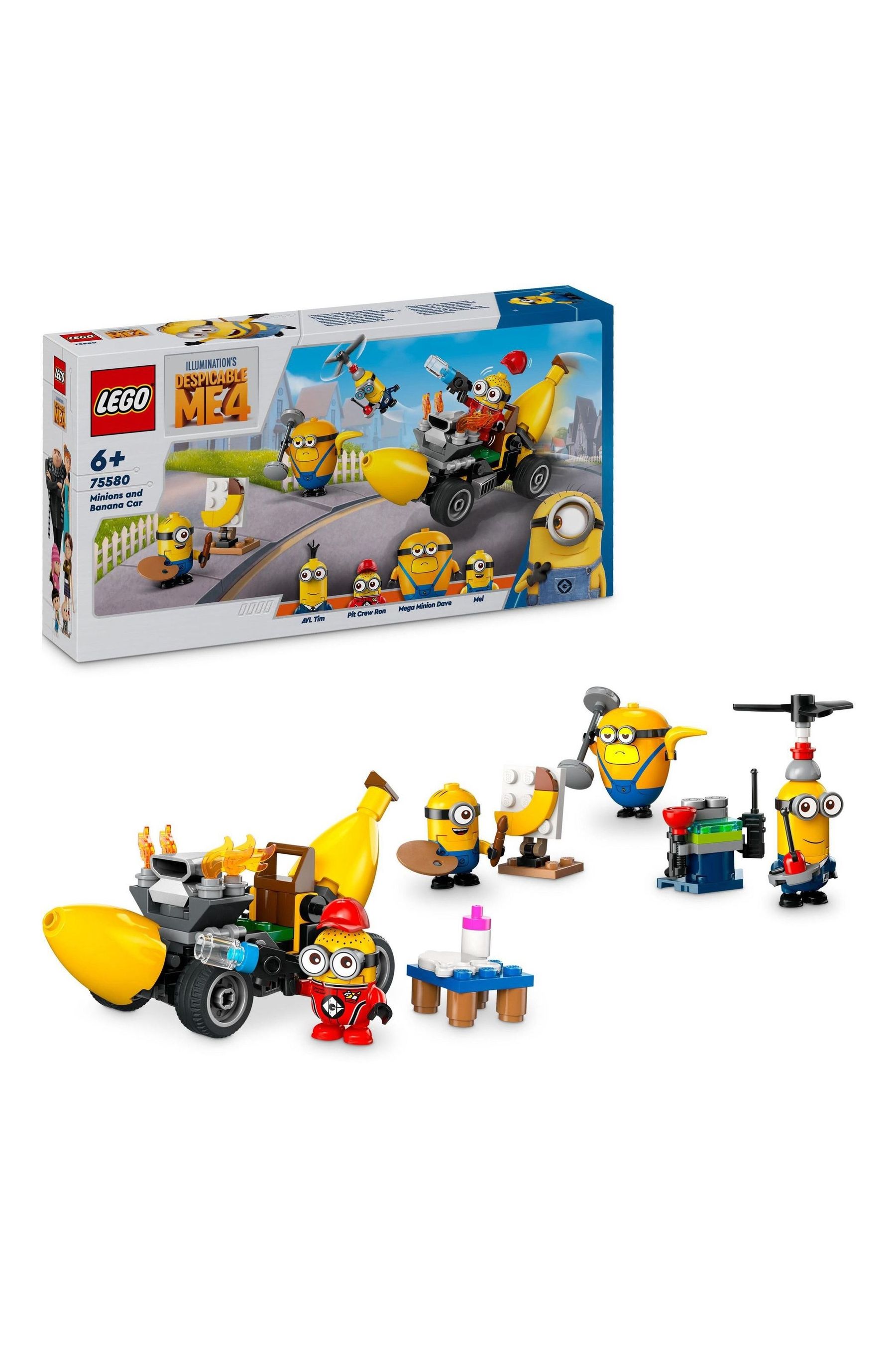LEGO Despicable Me Minions and Banana Car Toy