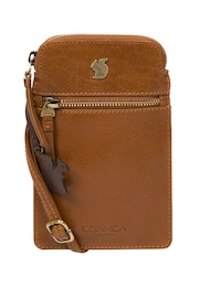 Conkca Bambino Leather Cross-Body Phone Bag - Image 4 of 9