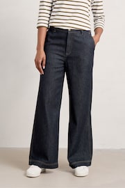 Seasalt Cornwall Blue Petite Blake Jeans - Image 3 of 5