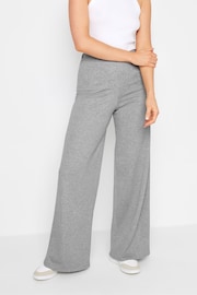 Long Tall Sally Grey Soft Ribbed Trousers - Image 2 of 5