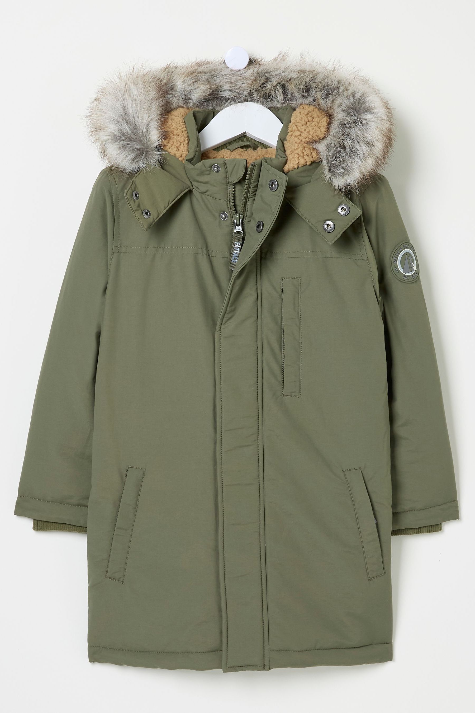 Fat face khaki jacket cheap