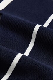 Ted Baker Blue Ellle Cropped Knit Vest Top - Image 3 of 5