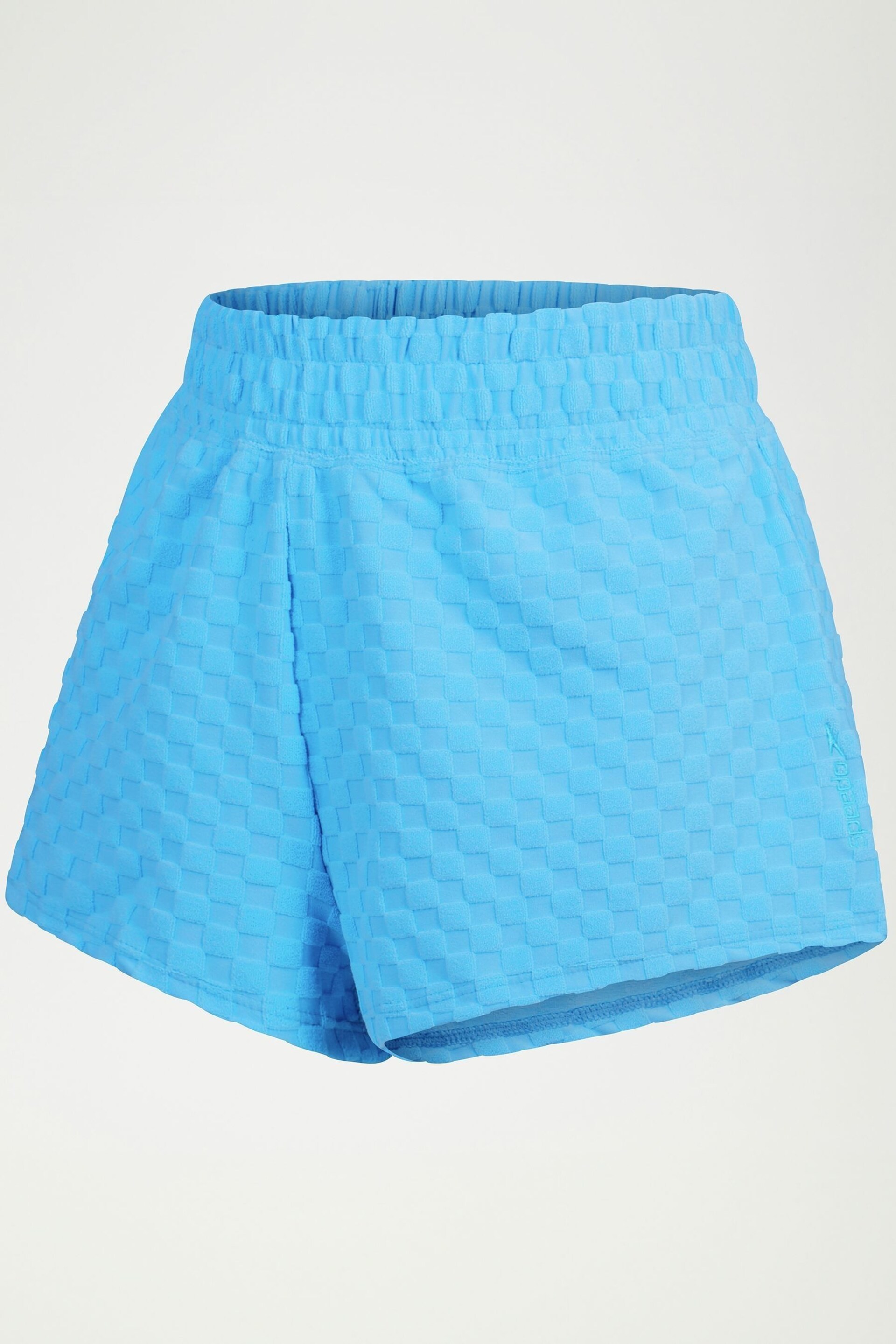 Speedo Blue Terry 420 Shorts - Image 6 of 6