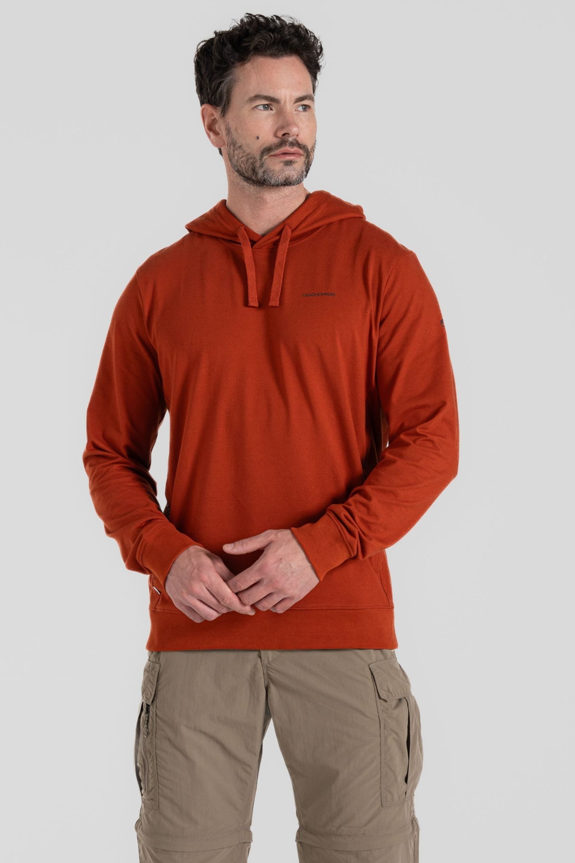 Craghoppers Red NL Tagus Hooded Top - Image 1 of 6