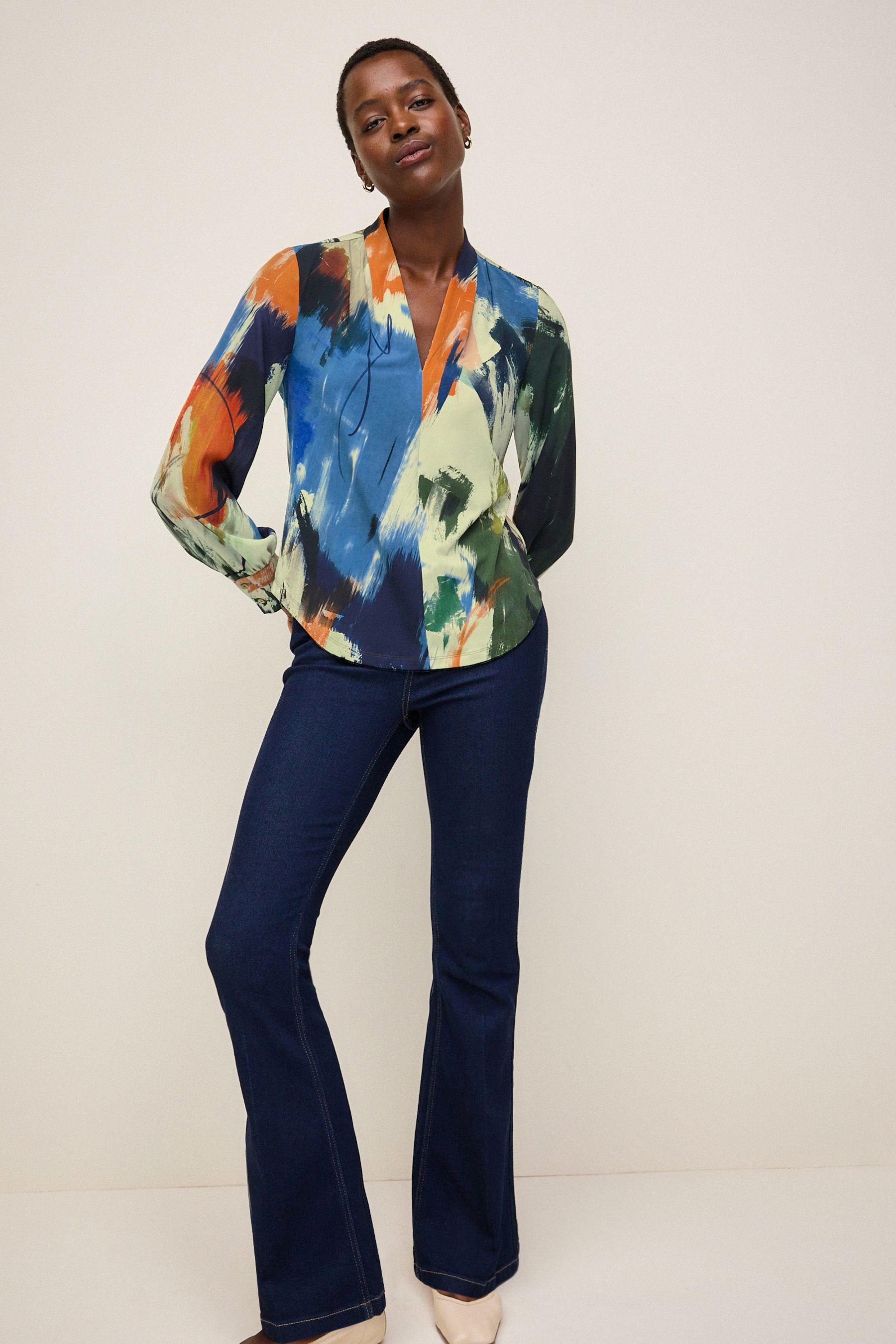 Printed long sleeve new arrivals