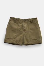 Hush Green Kia Washed 100% Cotton Shorts - Image 5 of 5