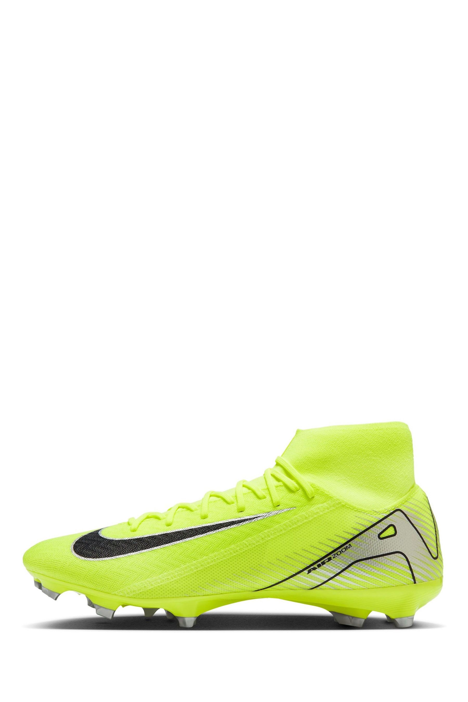 Buy Nike Volt Black Adults Zoom Mercurial Superfly Academy Multi Ground Football Boots from the Next UK online shop