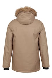 Mountain Warehouse Natural Mens Gorge Waterproof Long Jacket - Image 3 of 5