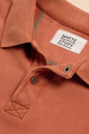 White Stuff Brown Utility Polo Shirt - Image 7 of 7