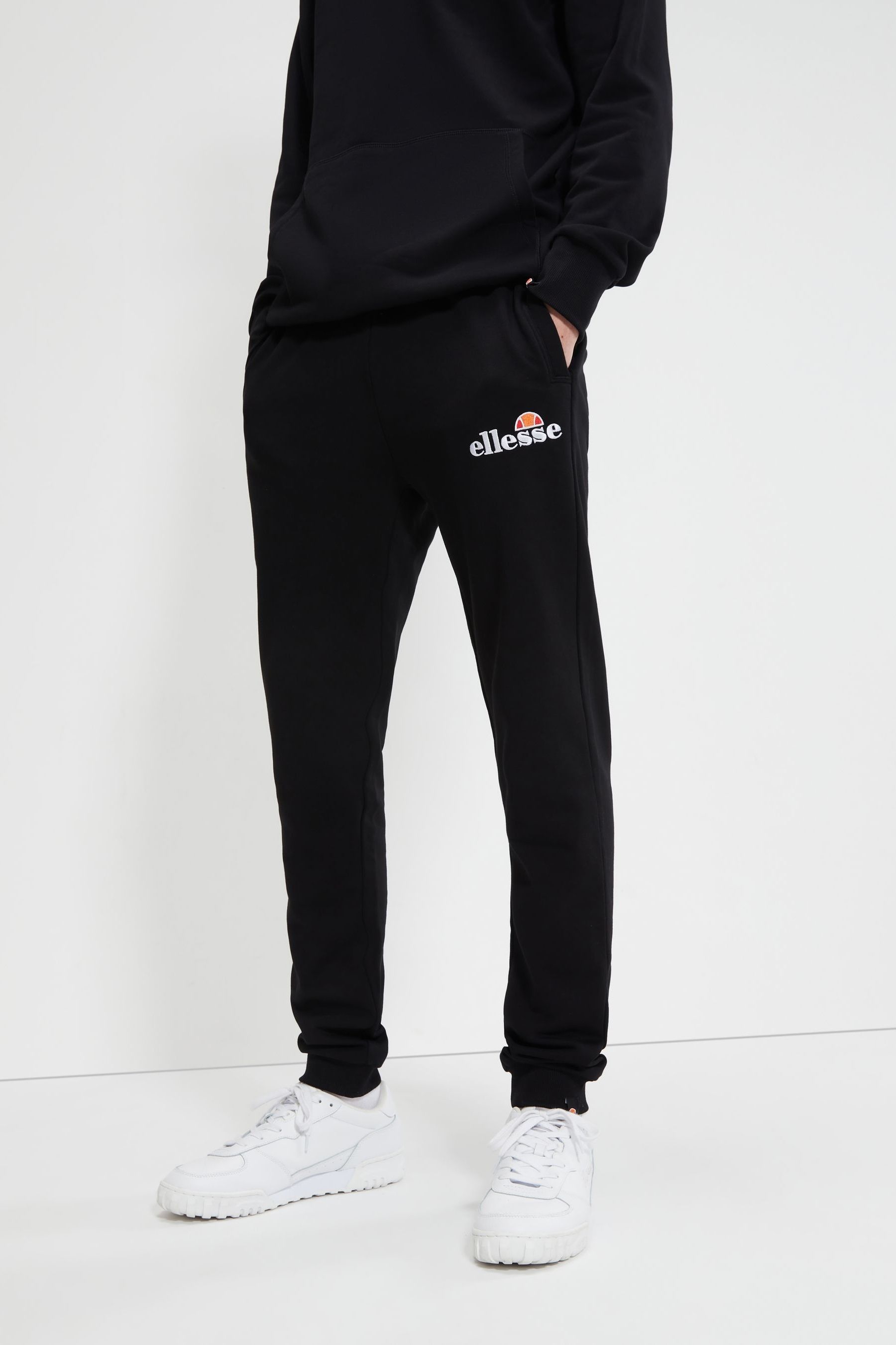 Ellesse black joggers outlet