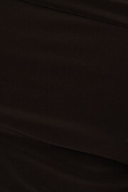 Adrianna Papell Matte Jersey Long Black Dress - Image 7 of 7
