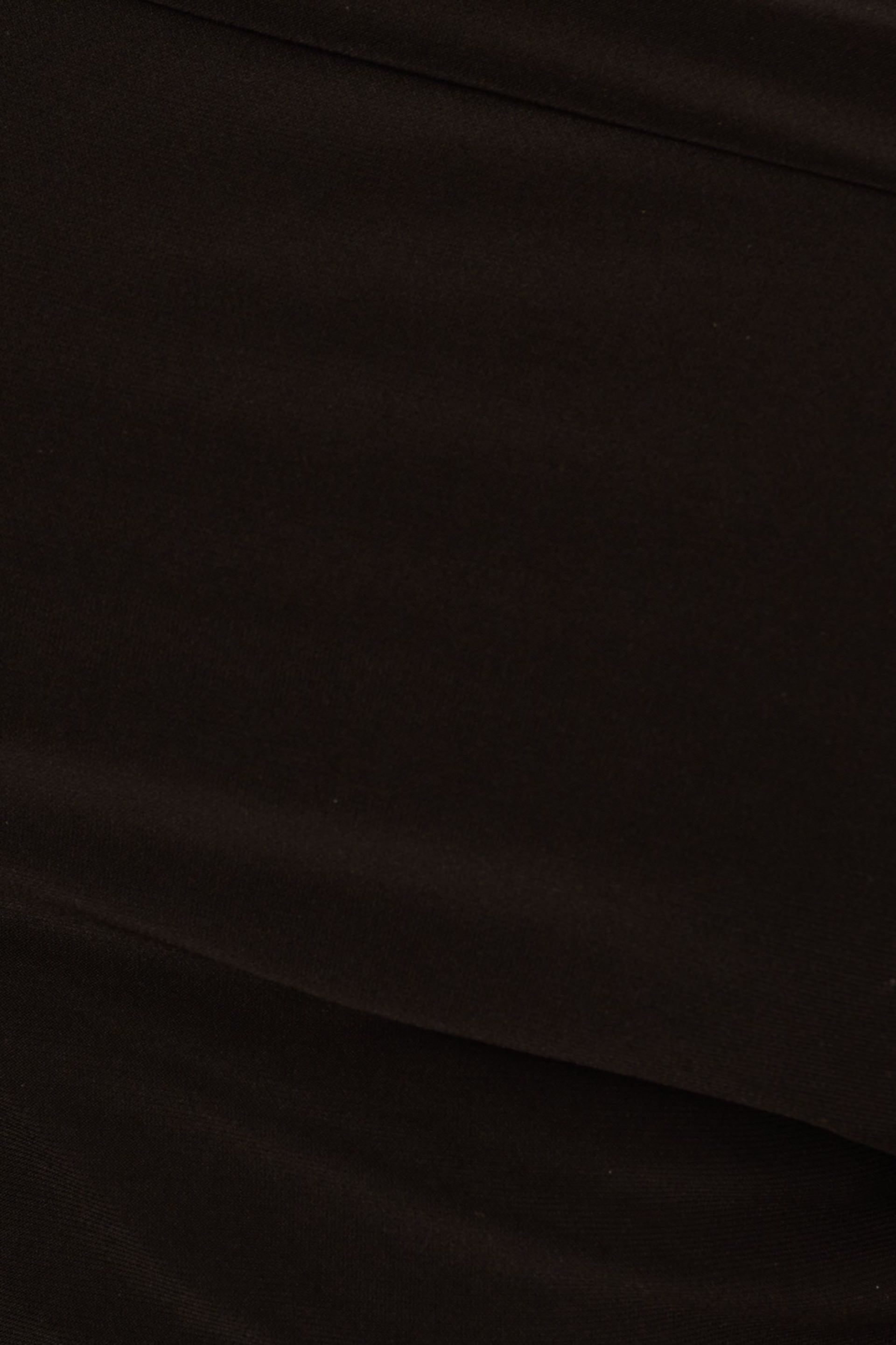 Adrianna Papell Matte Jersey Long Black Dress - Image 7 of 7