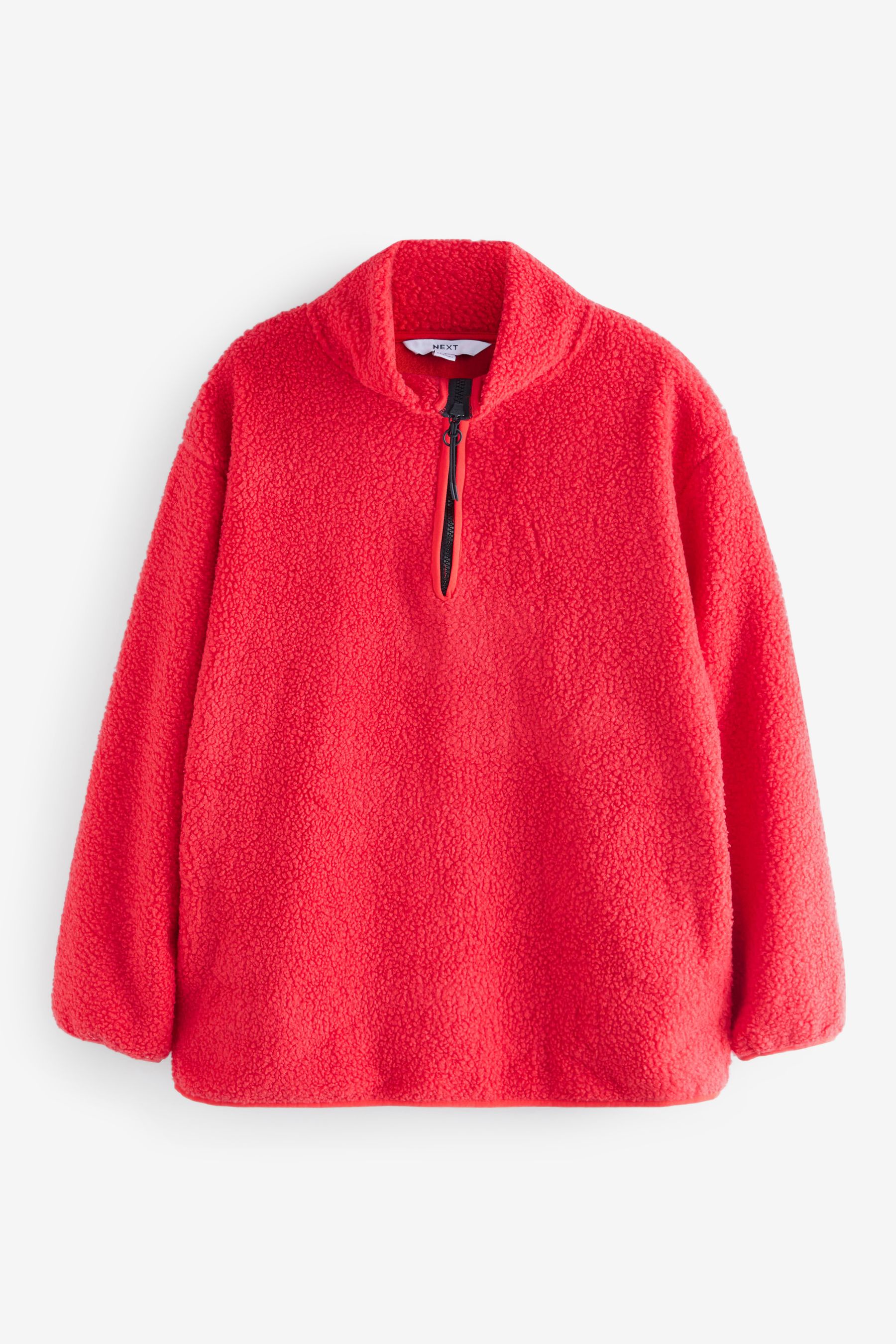 Teddy fleece half zip 2025