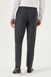 Skopes Tailored Fit Grey Madrid Charcoal Suit Trousers - Image 2 of 4