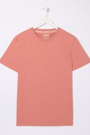 FatFace Pink Crew T-Shirt - Image 4 of 4