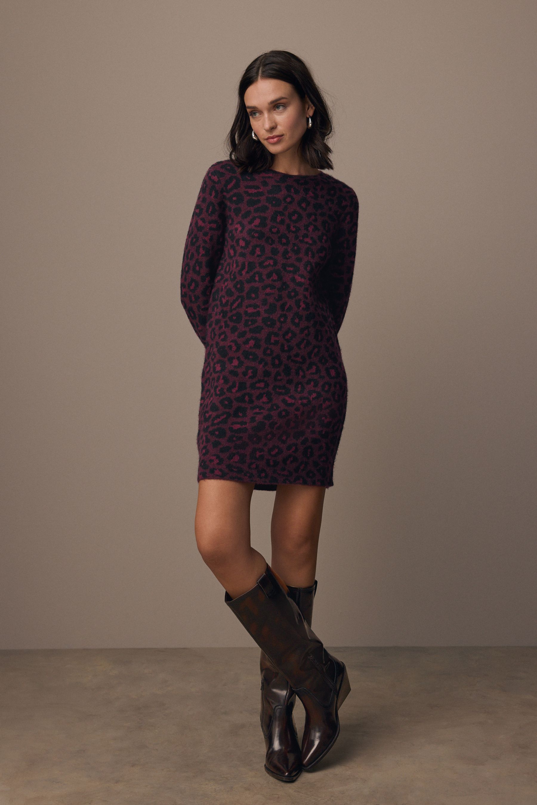 Next leopard print dress clearance