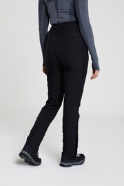 Mountain Warehouse Black Womens Slim Fit Avalanche High-Waisted Ski Trousers - Image 3 of 5
