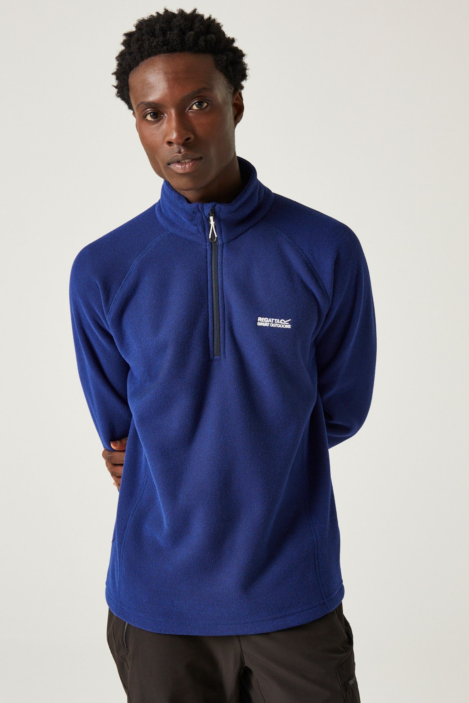 Regatta Blue Kenger Half Zip Fleece - Image 2 of 7