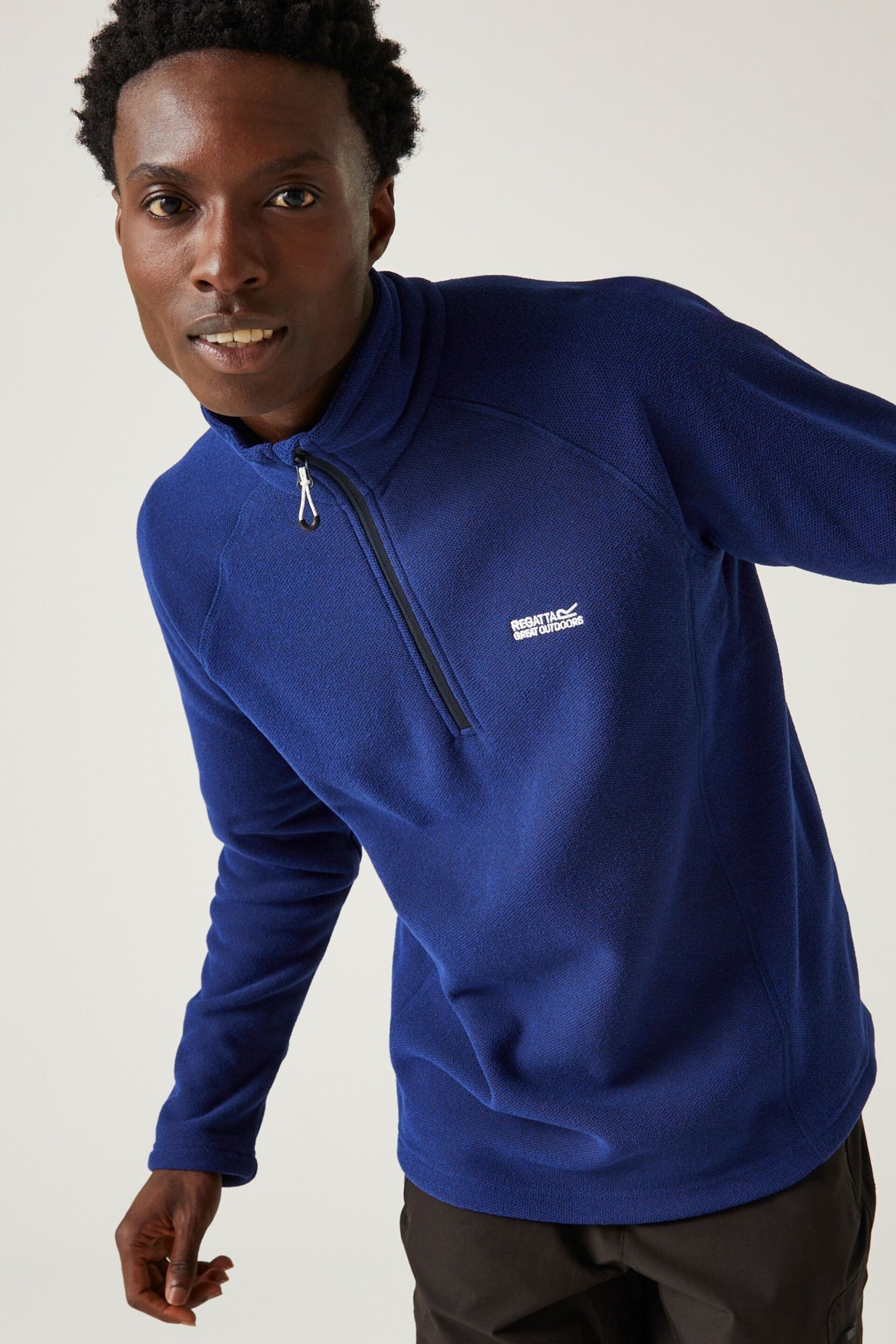 Regatta Blue Kenger Half Zip Fleece - Image 5 of 7