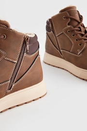 Tan Brown Sports Boots - Image 6 of 6