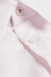 Ted Baker Pink Romeos Linen Shirt - Image 5 of 5