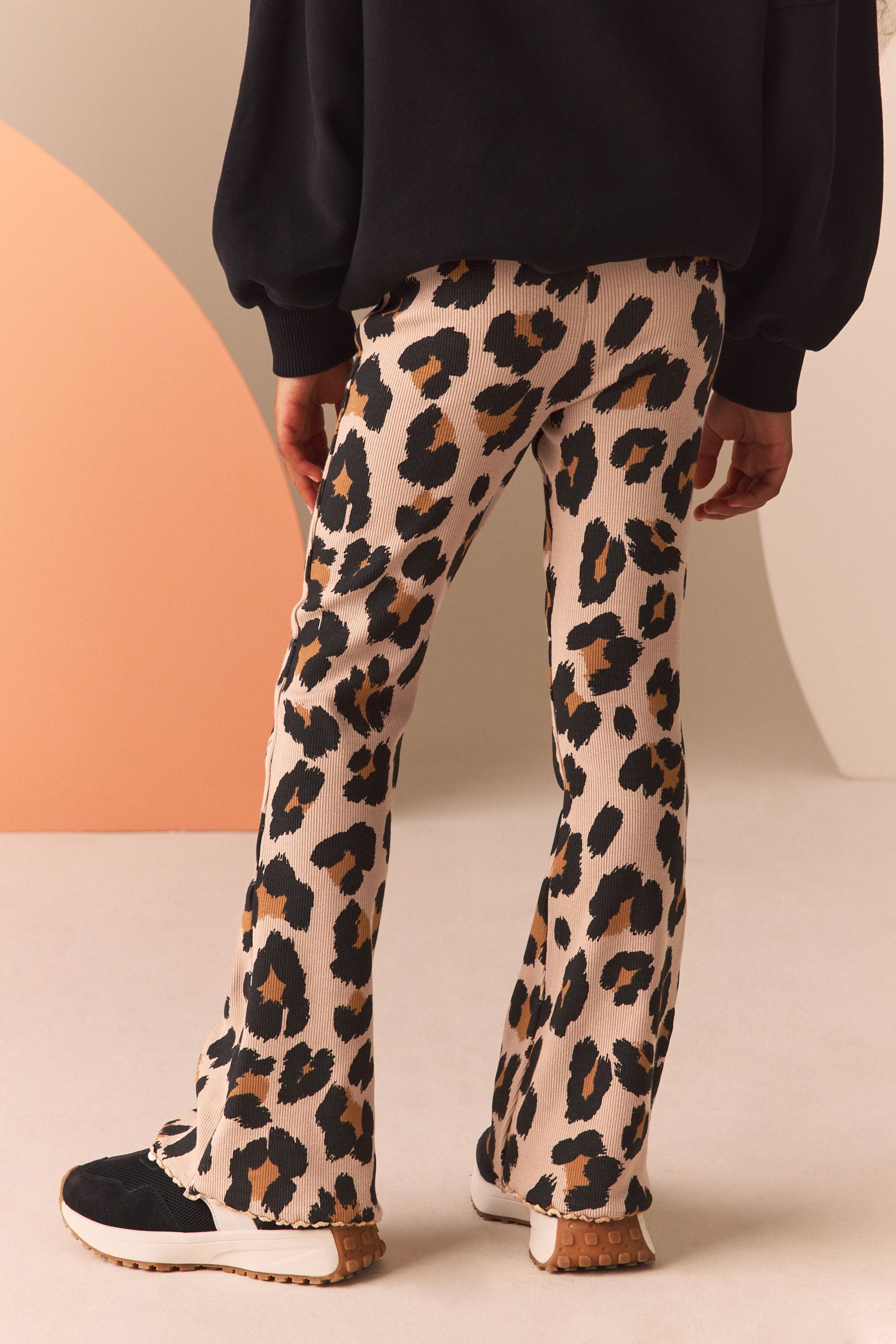 Buy Animal Rib Flare Leggings 3 16yrs from the Next UK online shop
