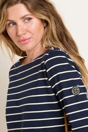 Brakeburn Blue Bella Crew Neck Sweat Top - Image 3 of 4