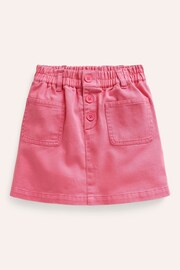 Boden Pink Pull-on Mini Skirt - Image 1 of 3