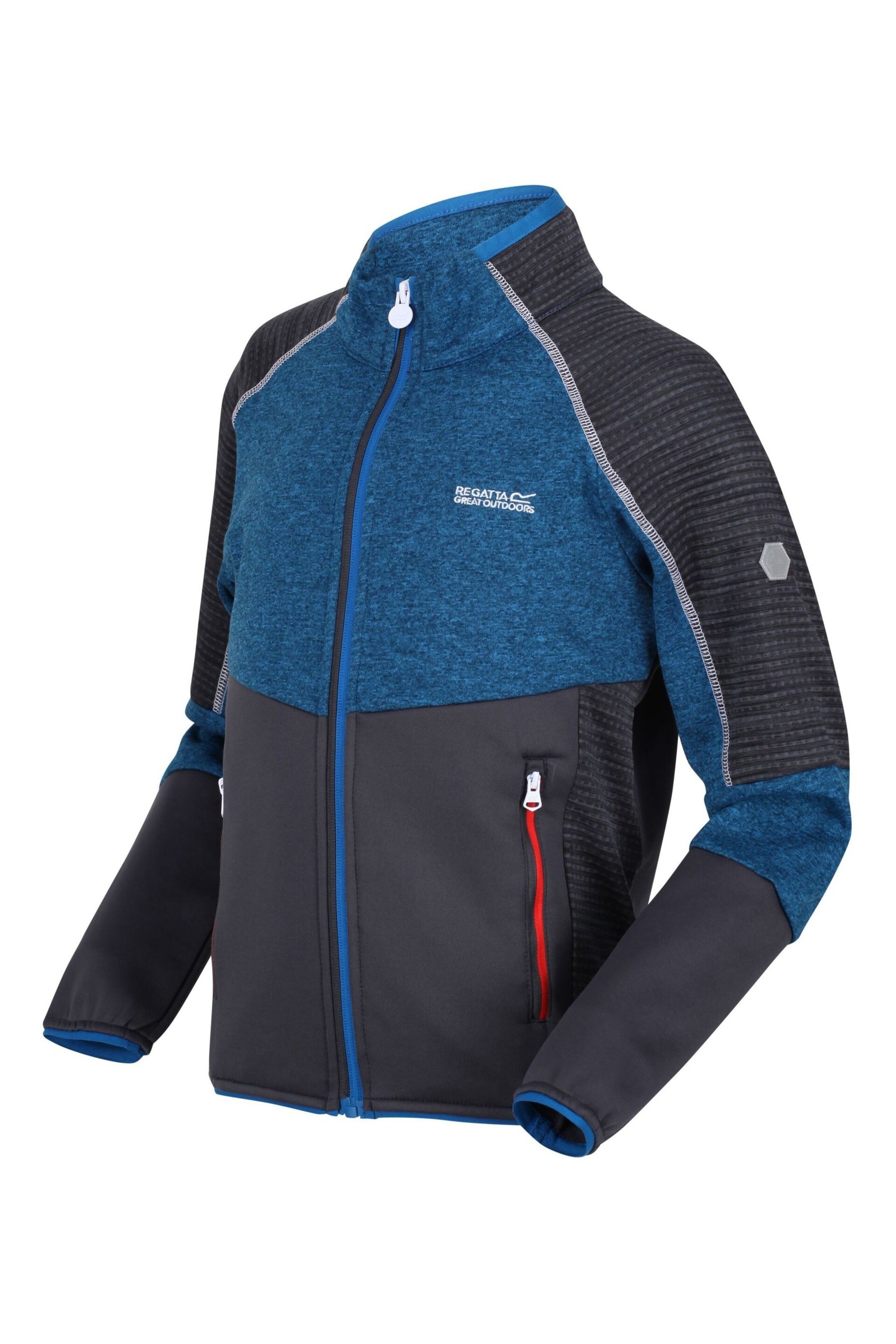 Regatta Blue Oberon V Full Zip Stretch Jacket - Image 3 of 4