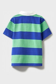 Crew Clothing Short Sleeve Bold Stripes Rugby Shirt - Image 2 of 4