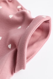 Pink Spot/ Stripe Baby Rompers 3 Pack - Image 10 of 11