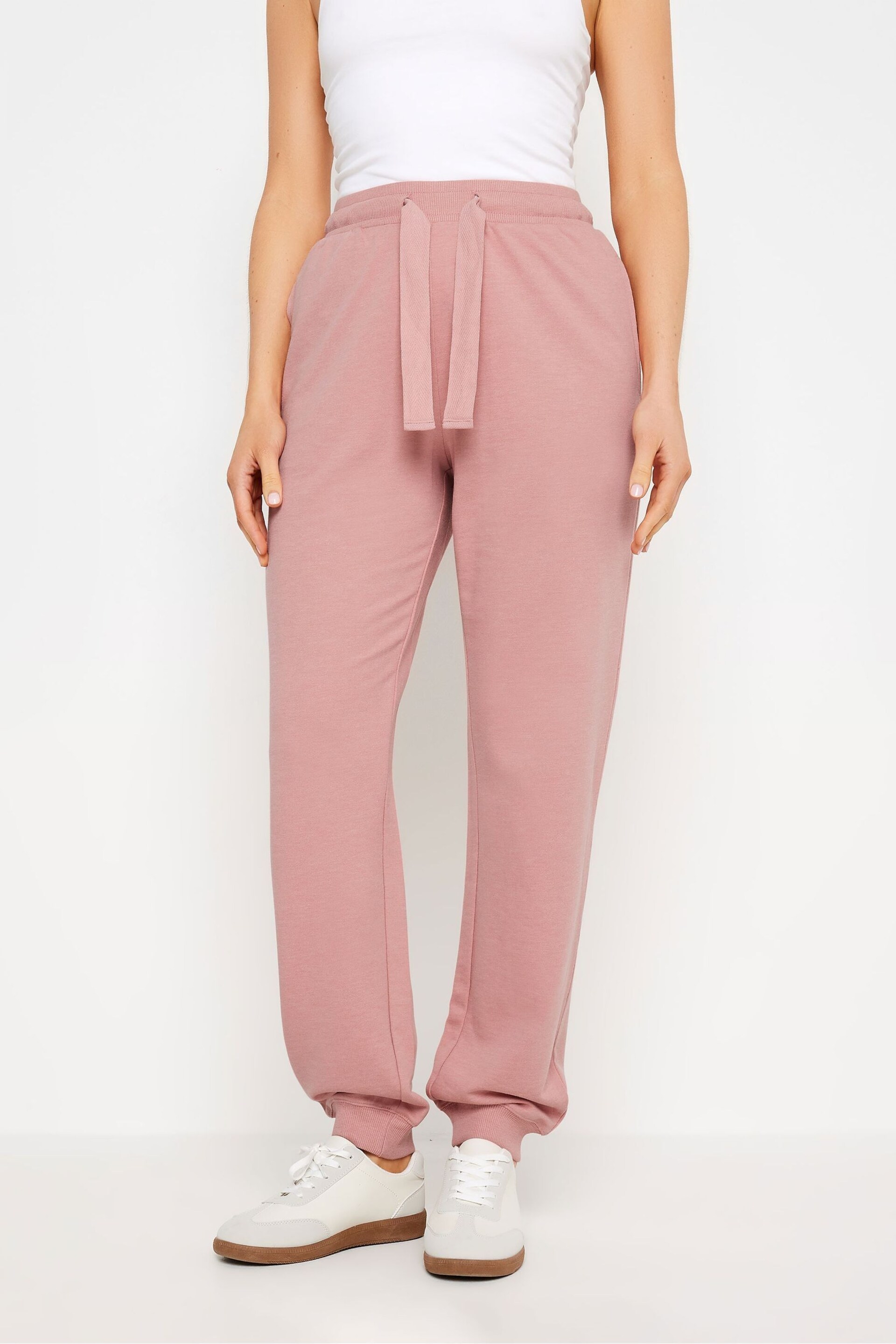 Long Tall Sally Pink Cuffed Joggers - Image 2 of 4