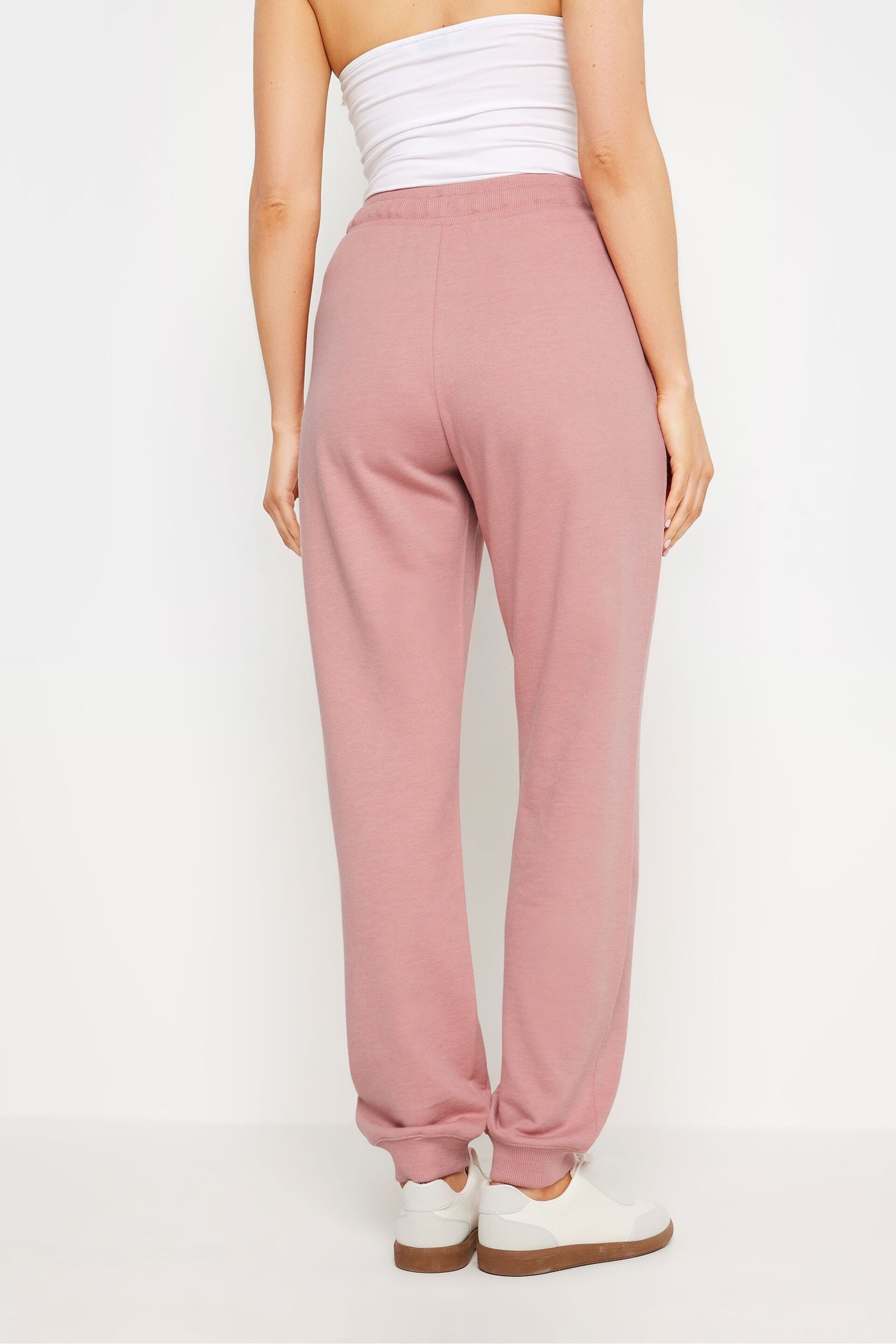 Long Tall Sally Pink Cuffed Joggers - Image 3 of 4