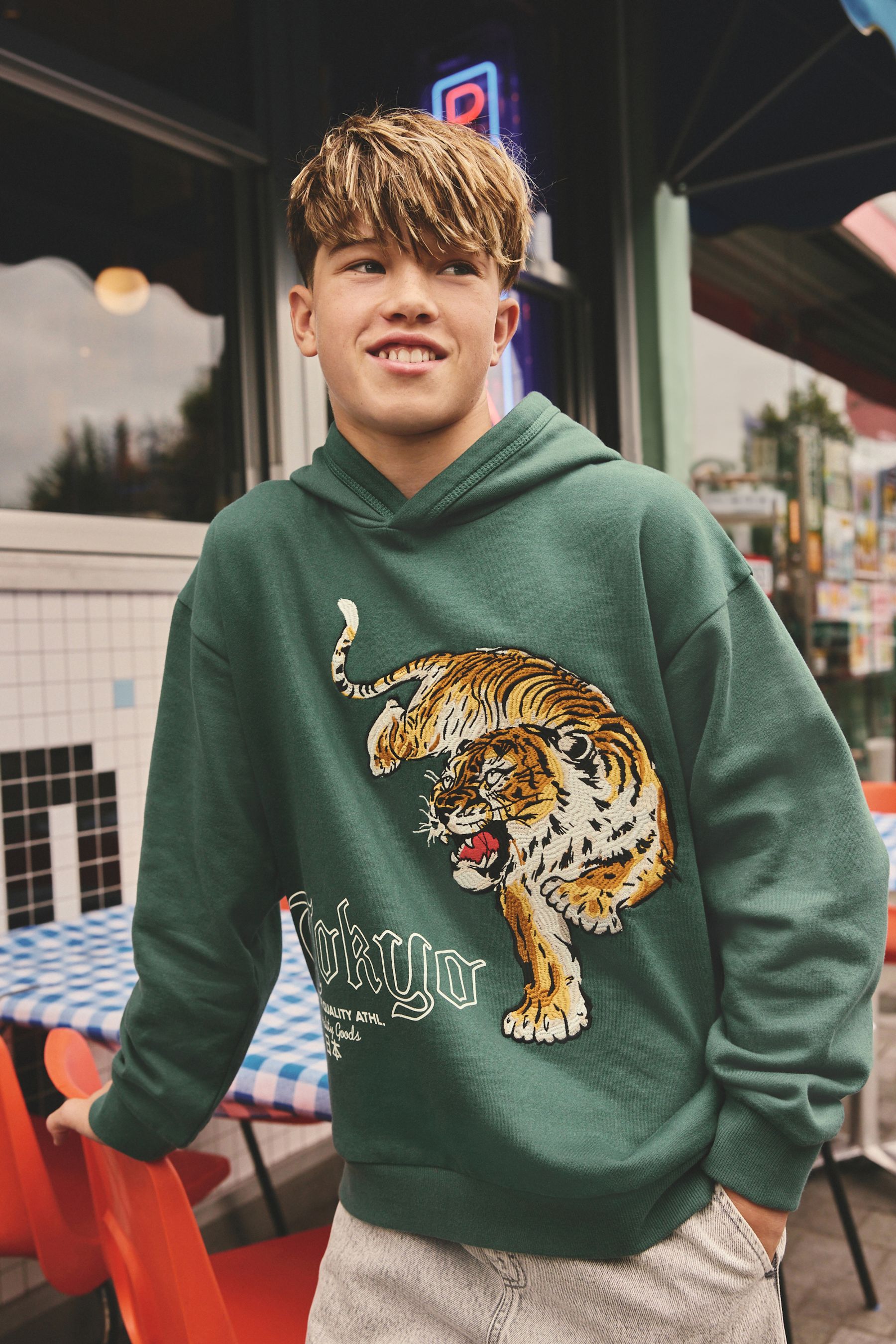 Next green hoodie discount