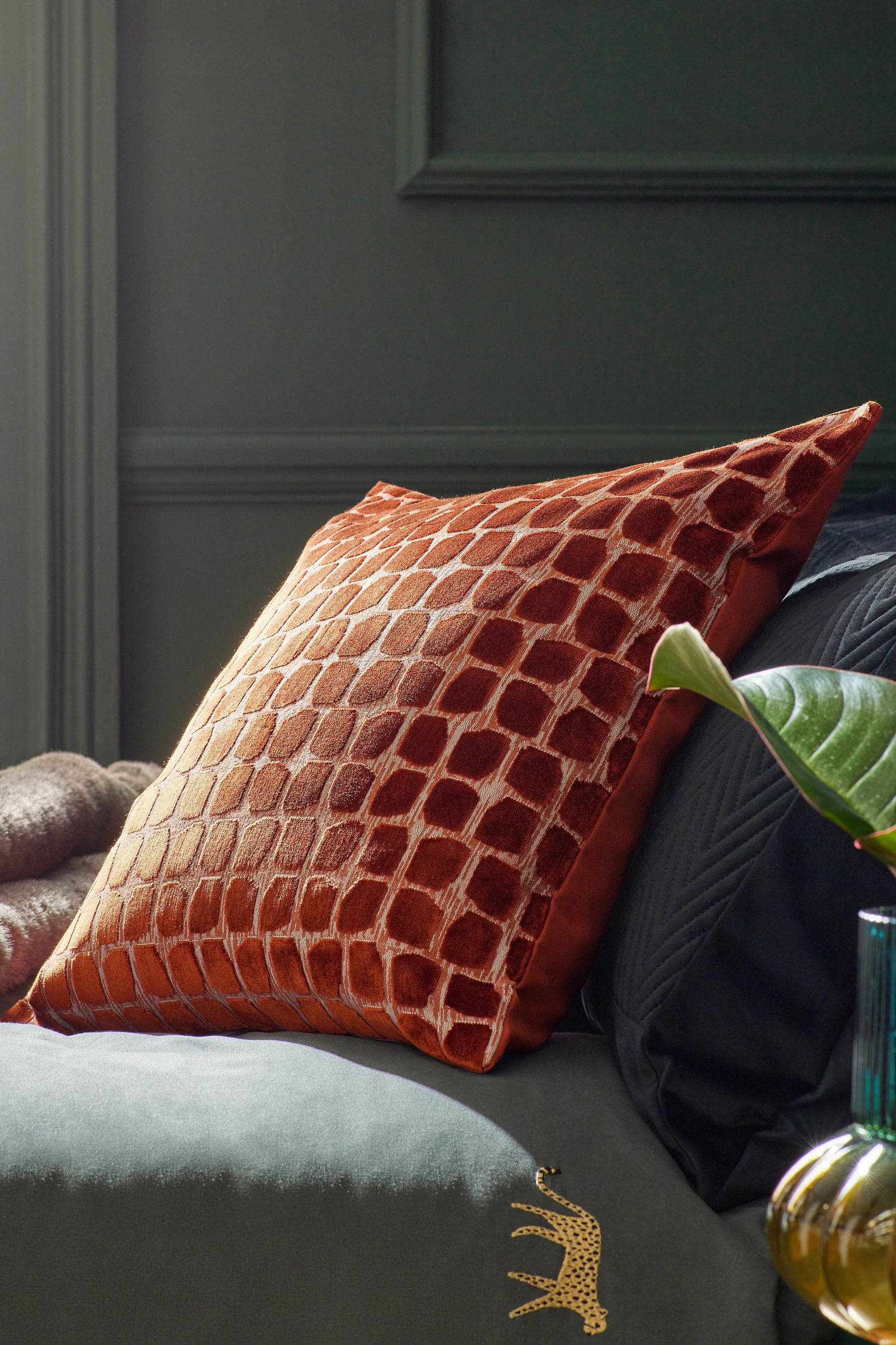 Next orange cushions outlet