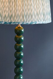 Green Bobbin Floor Lamp - Image 3 of 5