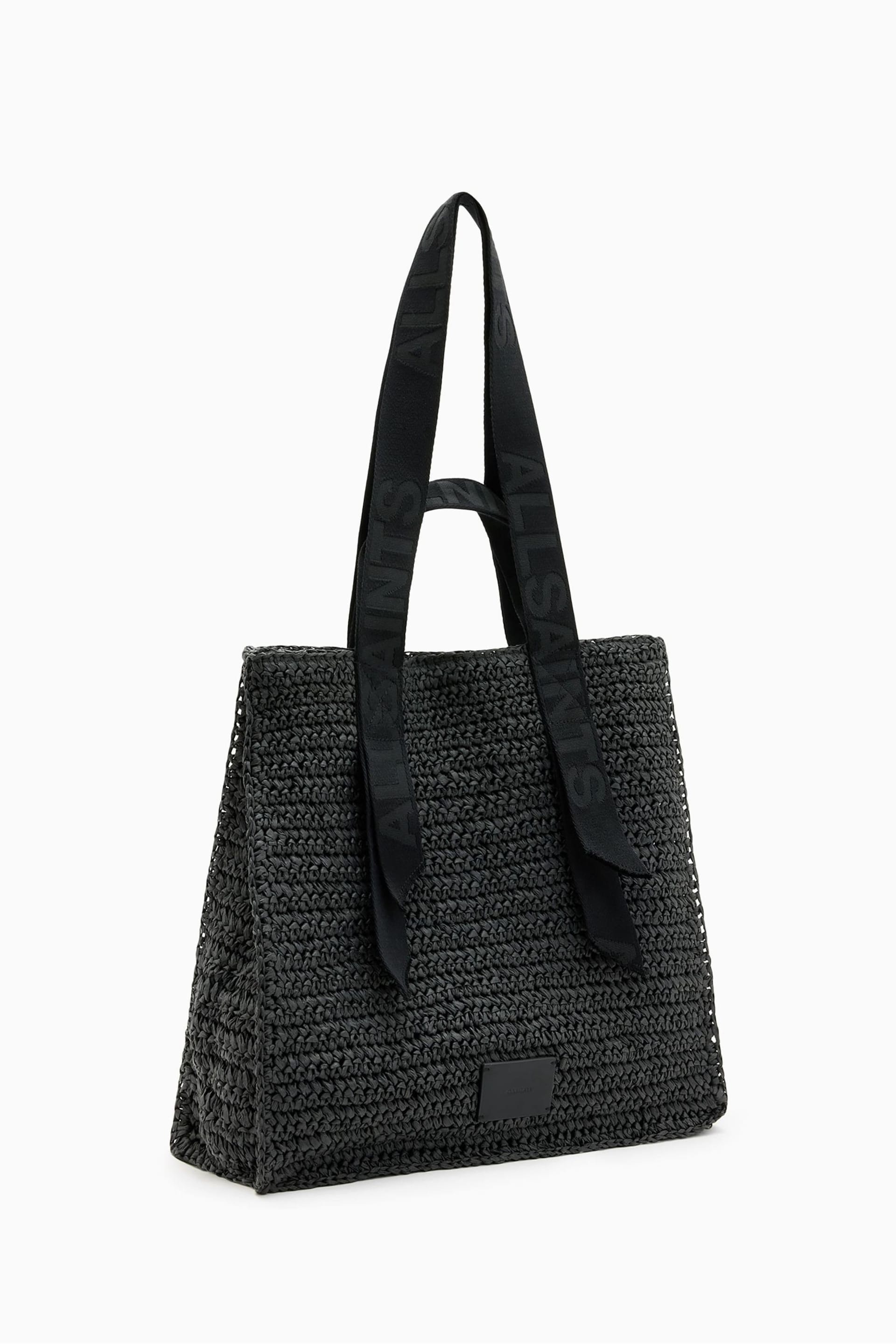 AllSaints Black Lullah N/S Tote Bag - Image 4 of 7